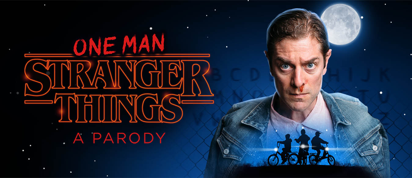 One Man stranger things Header